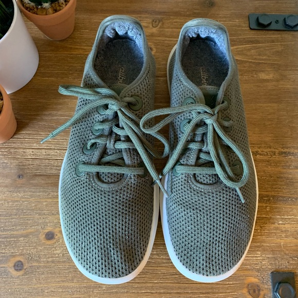 Allbirds Tree Runners Thunder Green Sz 9 - Picture 2 of 12